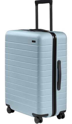 Away  Exclusive Medium Checked Luggage - 26-Inch Lightweight Hardside Suitcase with Custom WhisperGlide 360° Wheels, Interior Compression System, TSA-