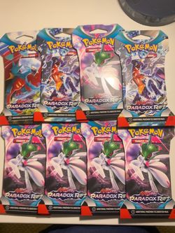 Pokémon Scarlet & Violet Paradox Rift Booster Packs x8
