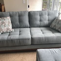 Blue Furniture Set