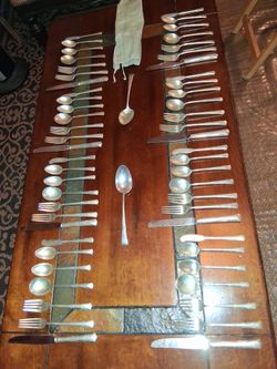 Gorham Sterling Flatware Set 58 pcs.