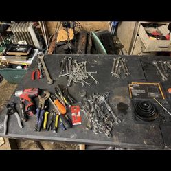 Table Full Of Tools