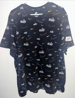 Up for sale is an authentic Nike Sportswear "Swoosh 50" Multi-Logo All-Over Print (AOP) T-Shirt.