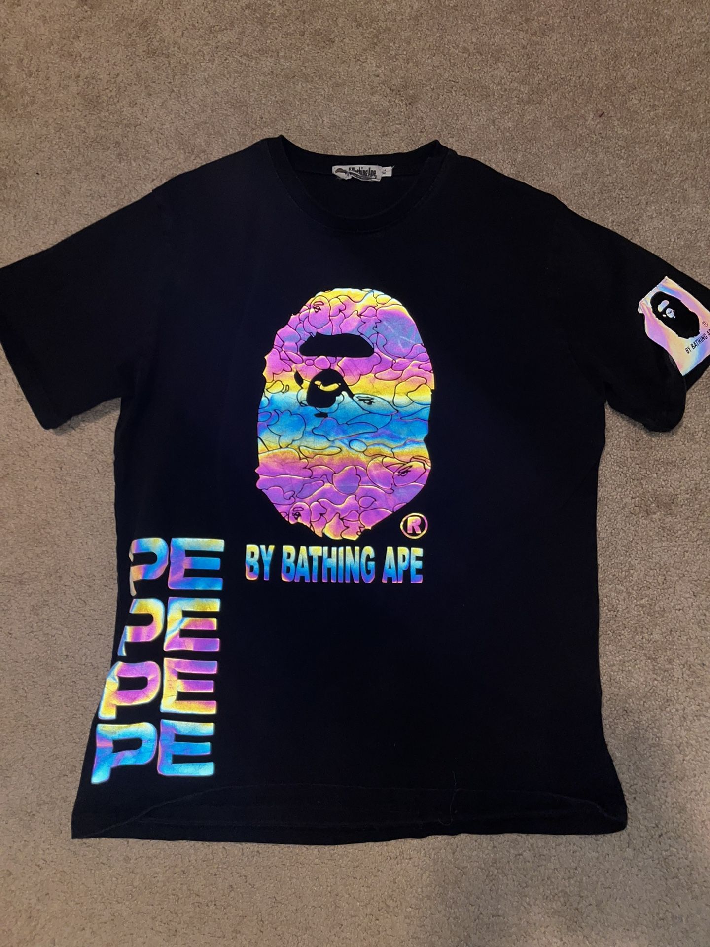 Bape Reflective Print Shirt