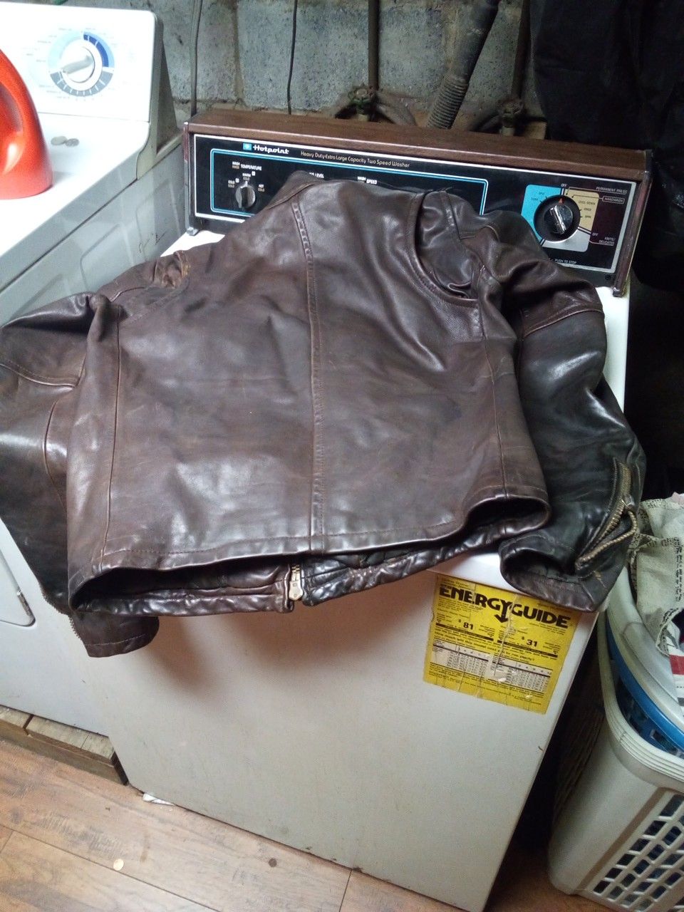 Ezra fitch store leather jacket