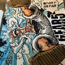 Custom Luffy Gear 5 carpet