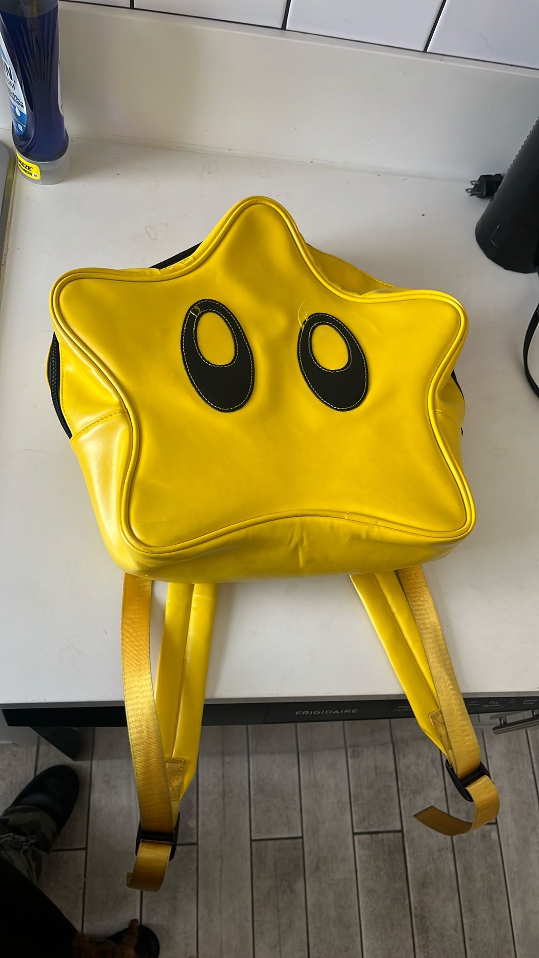 Used Mario Star Backpack 