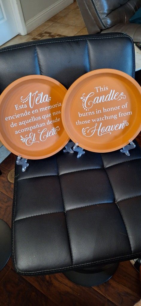 Terra Cotta Memory Plates 