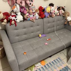 Futon Grey 