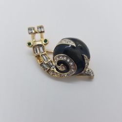 Snail Pin Brooch