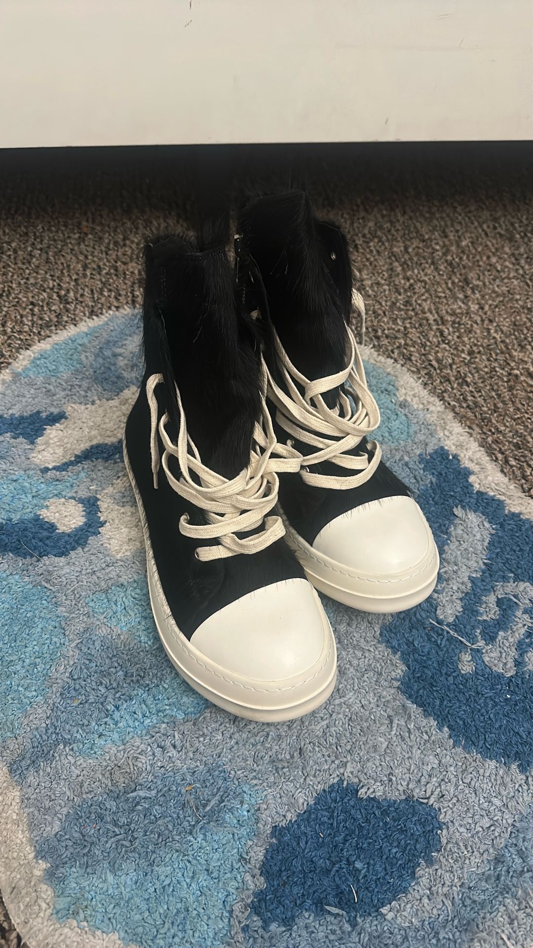 Rick Owens Pony Hair “black”