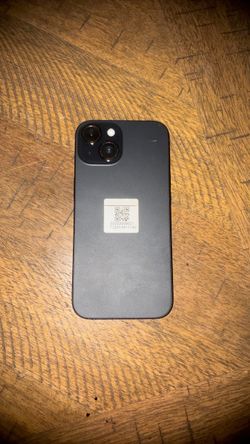 Apple iPhone 15 Black (iCloud locked)