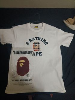 Men's Burberry bathing Ape tee