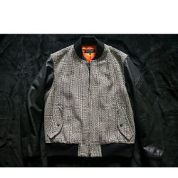 Rag & Bone Mixed Media Flight Jacket 40 (M/L)