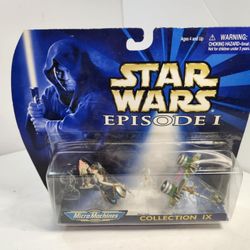 Micro Machines Star Wars Episode I Collection IX Mars Guo Podracer Vintage 90's