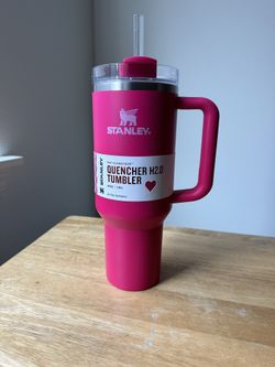 Original Valentines PINK Stanley 40oz Tumbler Great Valentine’s Day Present 