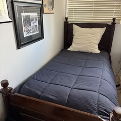 Twin Bed Frame And Matching Dresser From Costco 