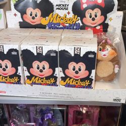 Labubu And Mickey Family And Stitch Plush
