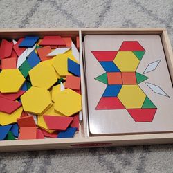 Melissa & Doug Pattern Blocks and Boards