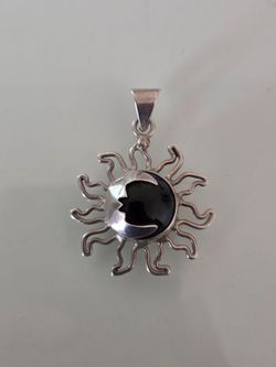 Vintage Sterling silver pendant