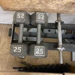 HEX DUMBBELLS & PLATES