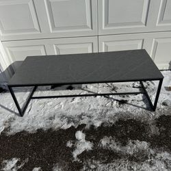 Black Metal Coffee Table