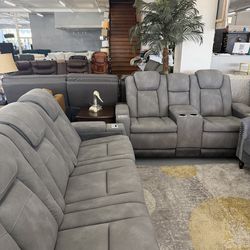 Sofas set Reclinables electronics or manuals  Disponibles // power recliner in stock