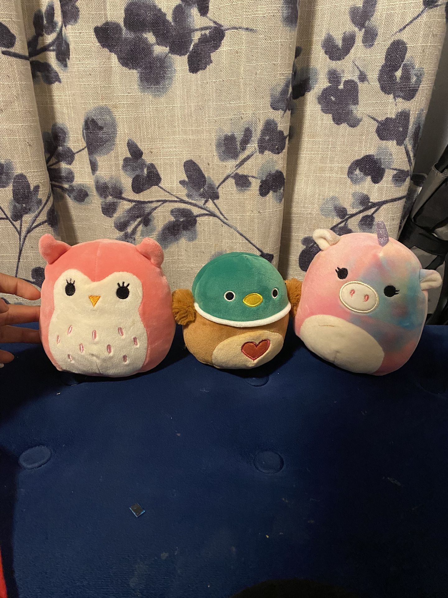 3 Mini Squishmallow 