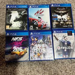Selling Ps4 Games 