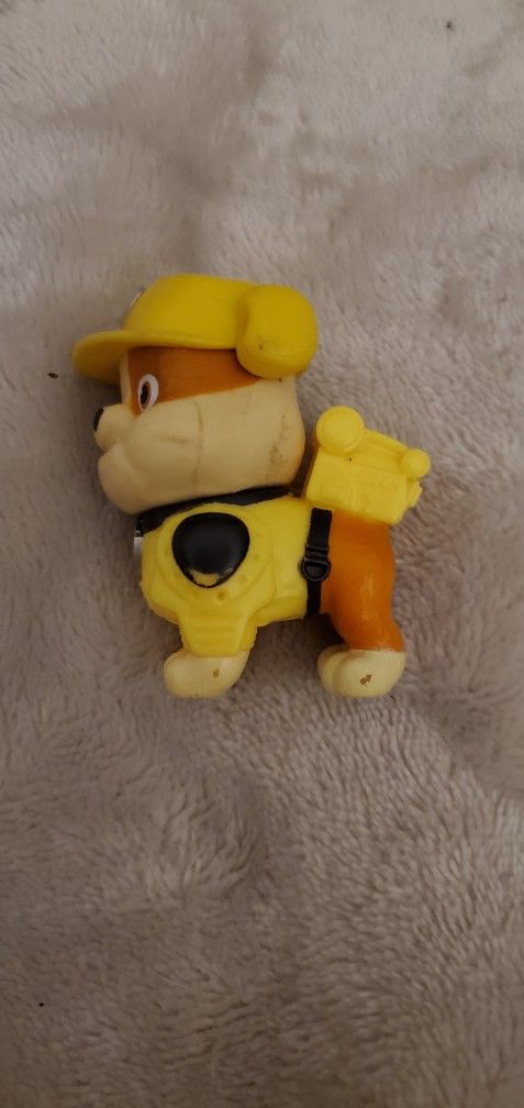 The Paw Patrol Rubble Action Figure