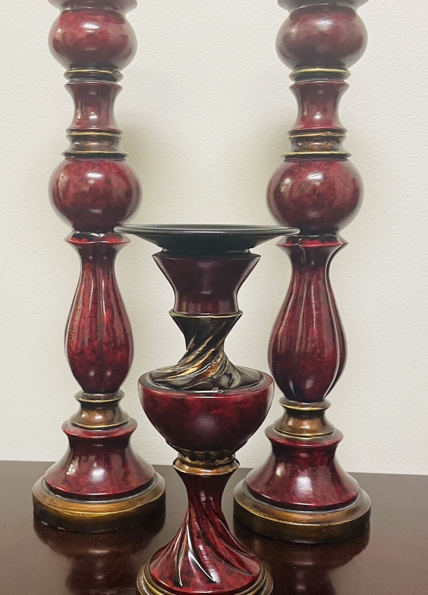 Set Of 3 Candle Holders