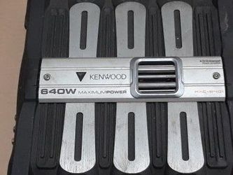 Kenwood 4 Channel Amp 200w.. Read All