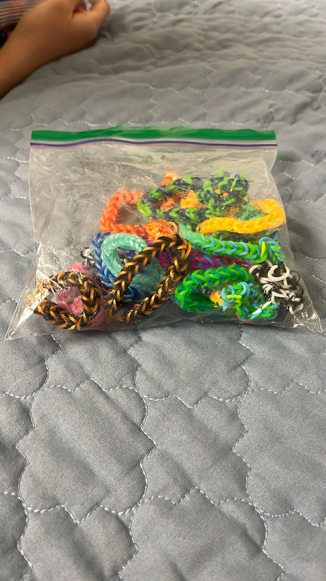 Rainbow Loom bracelets