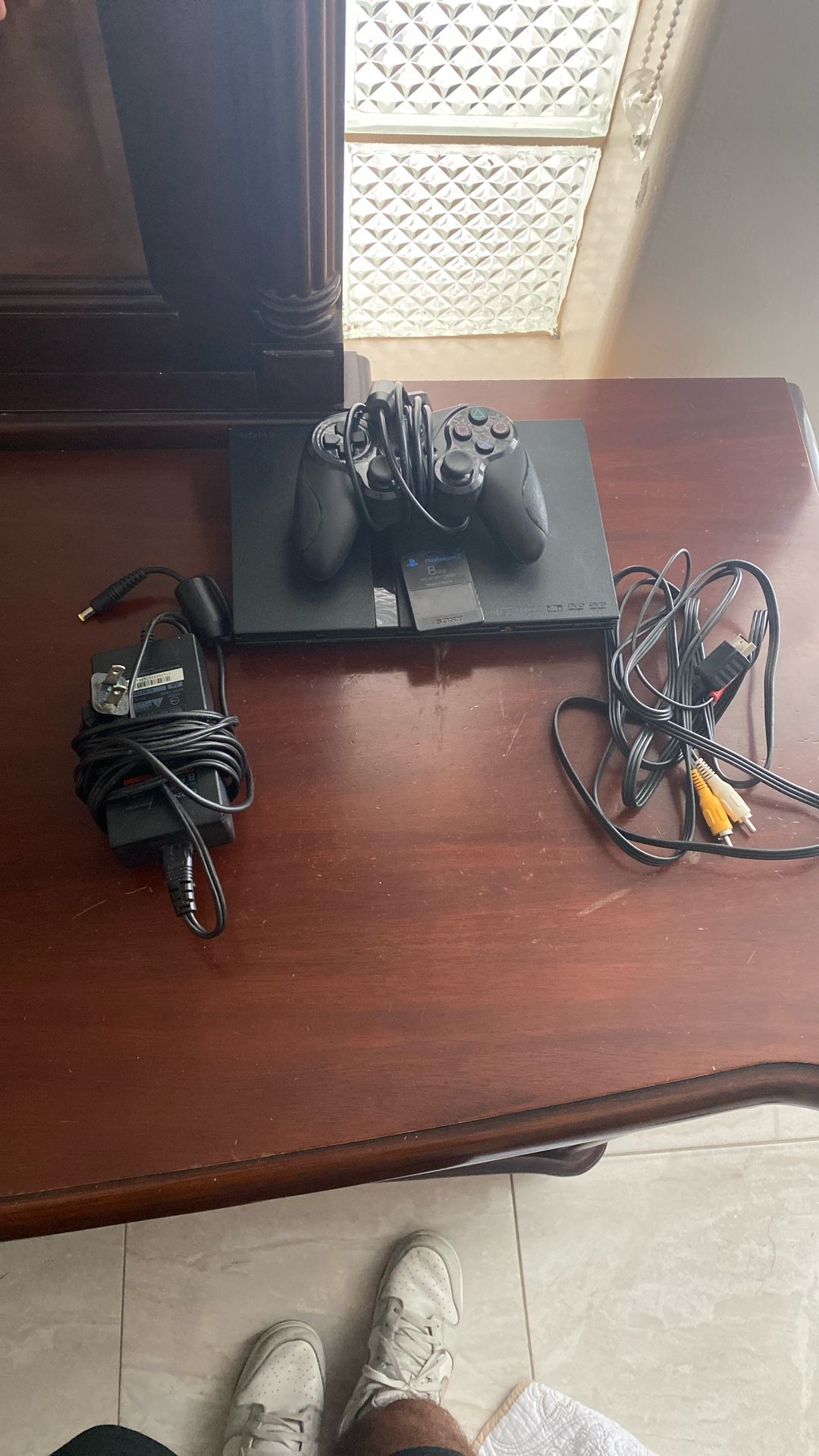 PS2 Console With Controller And 6 Games!
