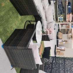 Seats with table 7 pieces