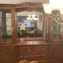 Antique China Cabinet 