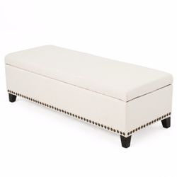 🪑 Ave Six Estrella Velvet Storage Bench