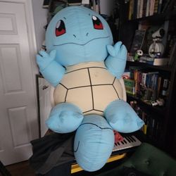 Pokémon Squirtle Plushie jumbo 42" Used
