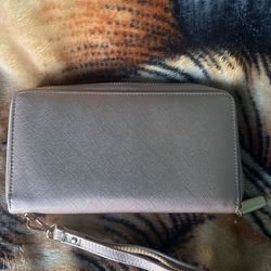 Wallet, Rose Gold, Large Wristlet 