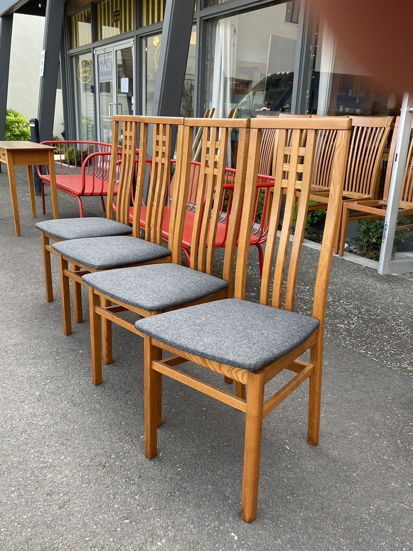 Set of Four Modern Dining Chairs