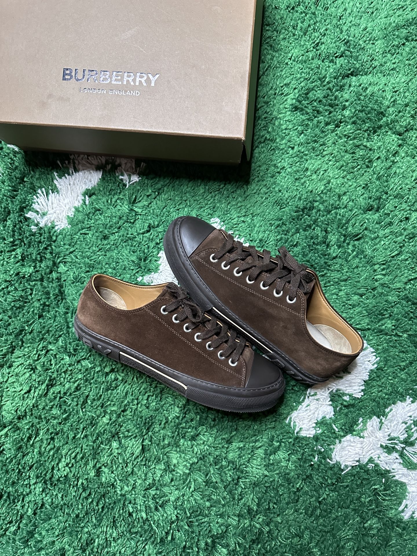 Burberry Suede Low Top