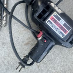 Craftsman Electric Drill With Drill Bids 