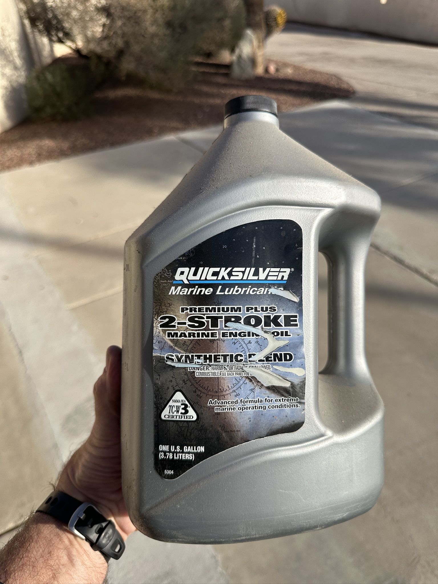 Quicksilver Synthetic 2 Stroke Boat Motor Oil
