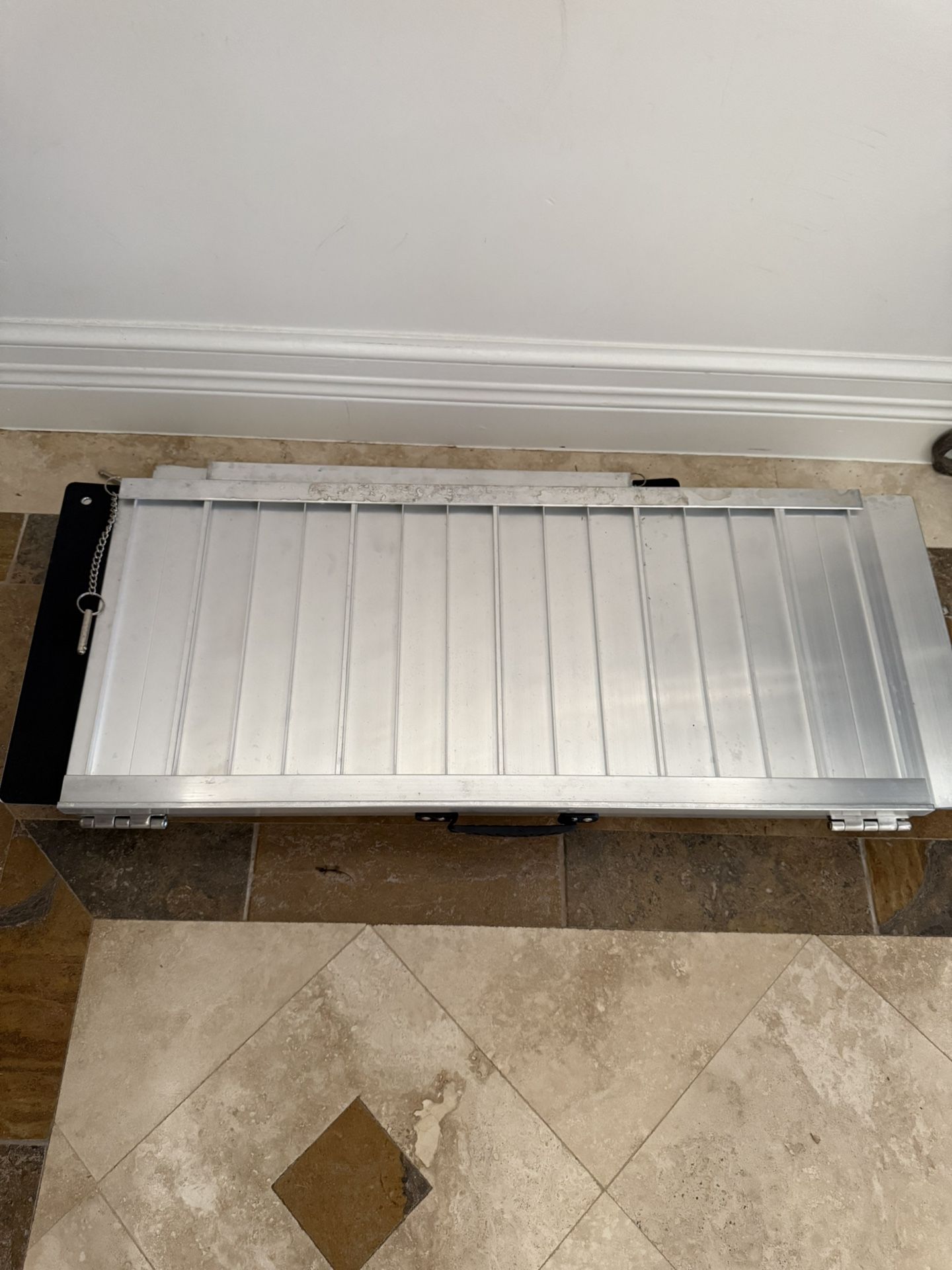 Folding  24” Aluminum Wheelchair/Scooter Ramp - Portable & Lightweight