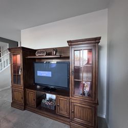 Beautiful wood entertainment