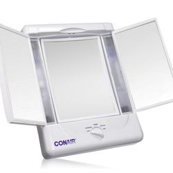 2 Sided Light Up Makeup Mirror (10x Magnification)