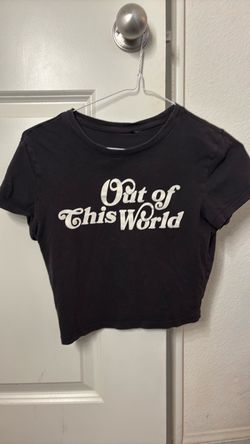Cropped Graphic T- shirt