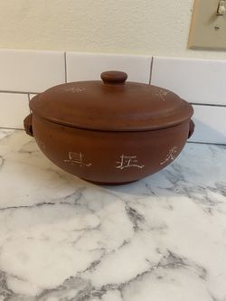 Vintage Clay Hotpot