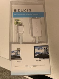 mini display port to hdmi adapter