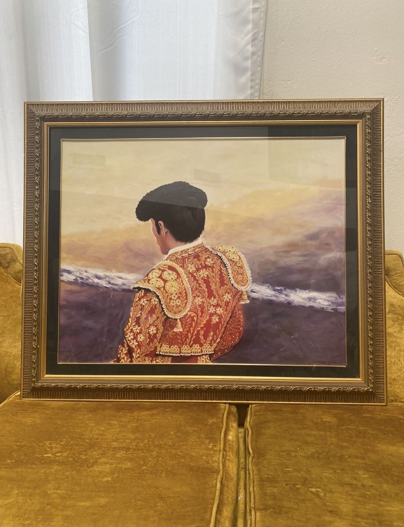 Large Spanish Matador Painting