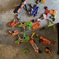 Nerf gun assortment - 12!